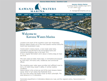 Tablet Screenshot of kwmarina.com.au